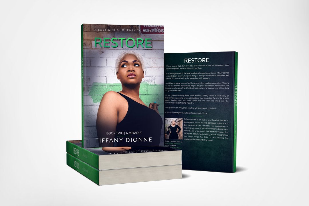 Signed Copy of "Restore" Books 1 & 2 freeshipping - Restore by Tiffany Dionne